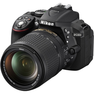 Цифровой фотоаппарат Nikon D5300 Kit AF-S 18-140mm DX VR черный