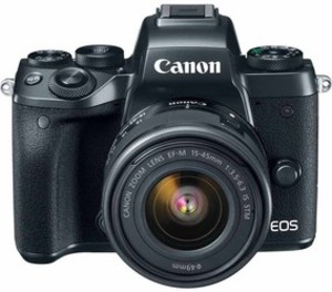 Цифровой фотоаппарат Canon EOS M5 Kit EF-M 15-45mm IS STM черный
