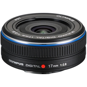 Объектив Olympus M.Zuiko Digital ED 17mm F2.8 Pancake черный