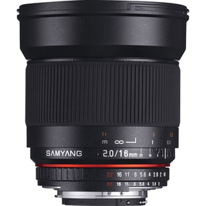 Объектив Samyang 16mm F2.0 ED AS UMC CS Fujifilm X