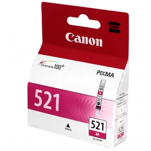 Картридж струйный Canon CLI-521M красный