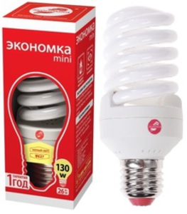 Лампа люминесцентная Экономка T2 SPC 26W E2727
