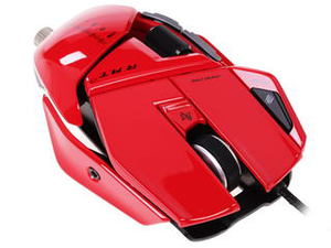 Мышь проводная Mad Catz R.A.T.7 красный