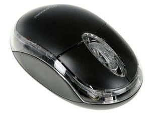 Мышь беспроводная Oxion OMSW008BK черный