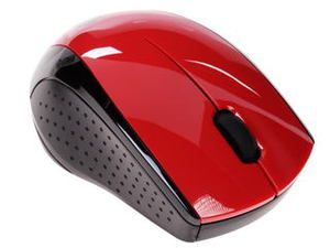 Мышь беспроводная HP Wireless Mouse X3000 красный