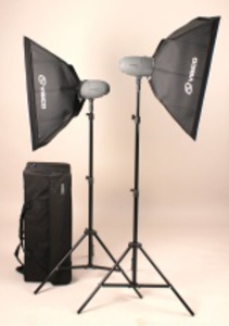 Импульсный свет комплект VISICO VL PLUS 200 Soft Box KIT, шт