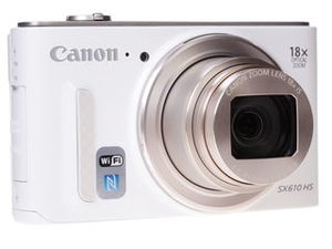 Цифровой фотоаппарат Canon PowerShot SX610 HS белый