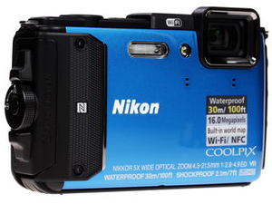 Компактная камера Nikon Coolpix AW130 голубой