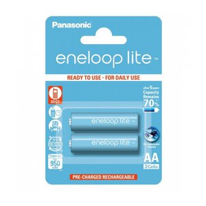 Аккумулятор PANASONIC Eneloop Lite AA 950 2BP (BK-3LCCE/2BE)