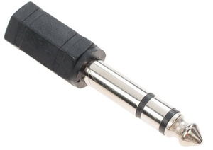 Переходник DEXP 6.3 mm jack - 3.5 mm jack