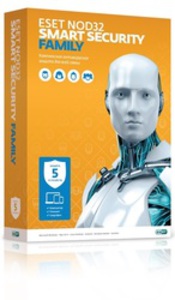 Антивирус ESET NOD32 Smart Security FAMILY