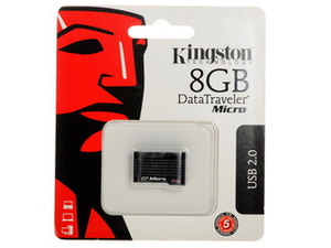 Память USB Flash Kingston DataTraveler Micro DTMCK 8 Гб