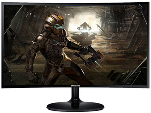 23.5" Монитор Samsung C24F390FHI черный