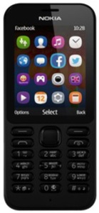 Сотовый телефон Nokia 222 Rome черный