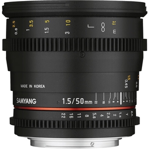 Объектив Samyang MF 50mm T1.5 VDSLR AS UMC Sony E