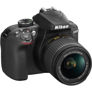 Цифровой фотоаппарат Nikon D3400 Kit AF-P 18-55mm черный