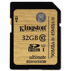 Карта памяти Kingston SDA10/32GB SDHC 32 Гб