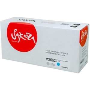 Картридж SAKURA 113R00723 для Xerox P6180, синий, 6000 к.