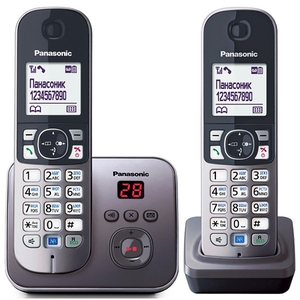 Радиотелефон Panasonic KX-TG6822RUM