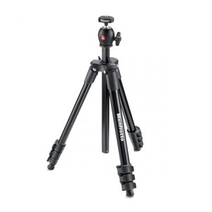 Штатив Manfrotto COMPACT LIGHT BLACK (MKCOMPACTLT-BK) черный