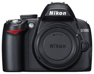 Цифровой фотоаппарат Nikon D3000 Body (Б/У) 1.Т