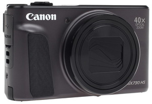 Цифровой фотоаппарат Canon PowerShot SX730 HS черный