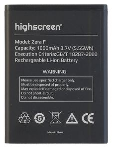 Аккумулятор Highscreen ZERA F
