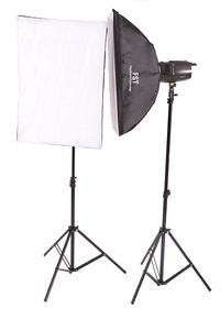 Комплект импульсного света FST E-250 Softbox KIT