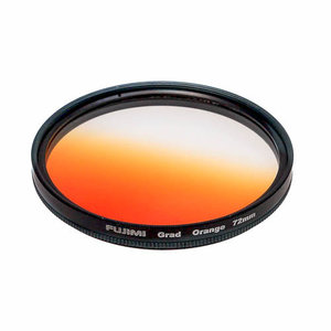 Светофильтр 58mm FUJIMI GRAD. ORANGE градиентный оранжевый