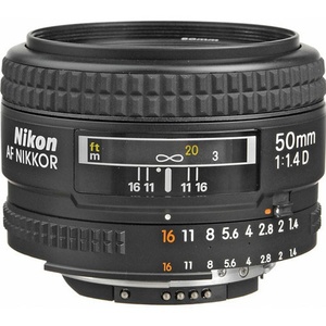 Объектив Nikon 50mm F1.4D AF Nikkor Б\У