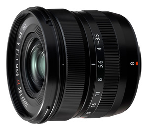 Объектив Fujifilm XF 8mm f/3.5 R WR, Черный