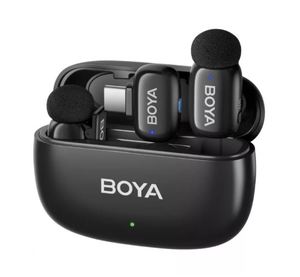 Беспроводной микрофон Boya BOYAMINI-12 Ультракомпактная двухканальная беспроводная микрофонная система
