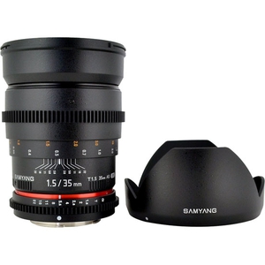 Объектив Samyang MF 35mm T1.5 ED AS UMC VDSLR Canon EF