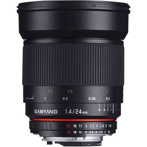 Объектив Samyang 24mm F1.4 ED AS UMC Minolta / Sony A